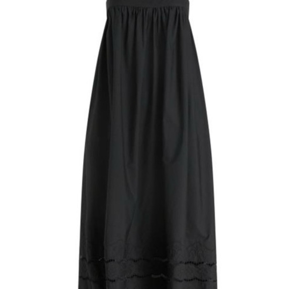 Women’s Free Assembly Black Eyelet Maxi Dress XS (0-2) - Picture 3 of 3